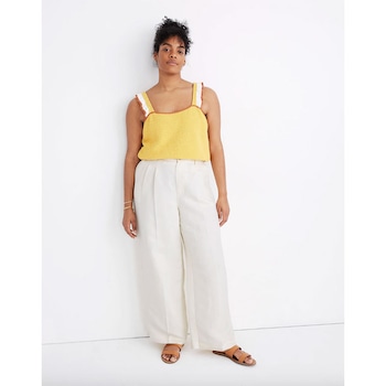 Take a Stance in These Wide Leg Pants